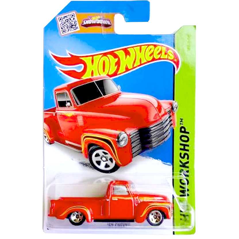 Coleção 2015 Hot Wheels 52 Chevy Pickup vermelha CFJ21 series 244/250 ...