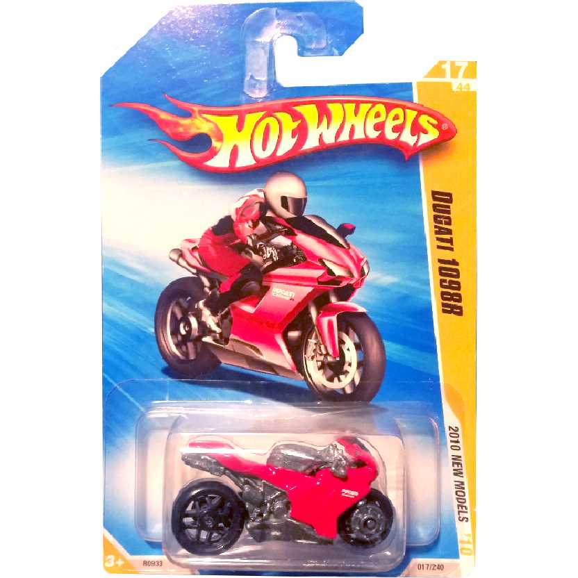 Desenho de Hot Wheels Ducati 1098R pintado e colorido por Moto o