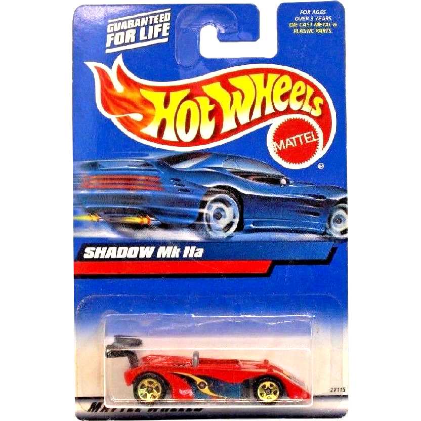Coleção 2000 Hot Wheels Shadow Mk IIa 27115 escala 1/64