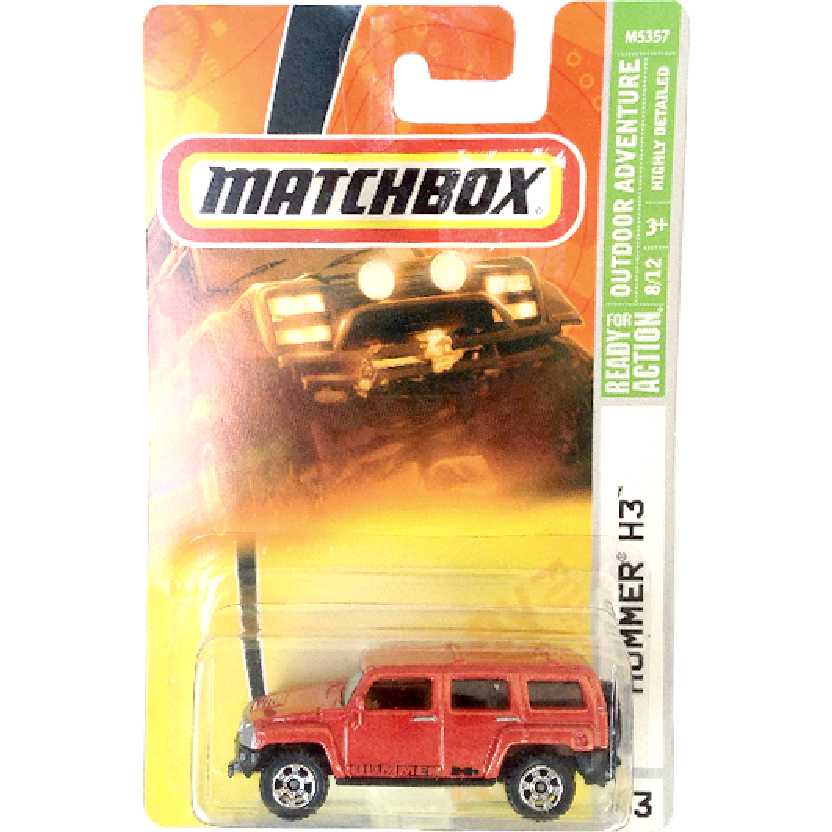 Coleção 2007 Matchbox Hummer H3 #83 8/12 M5357 escala 1/64