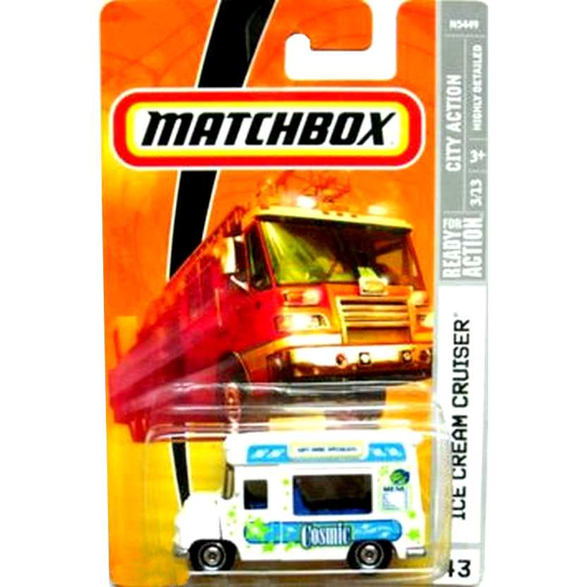 Coleção 2008 Matchbox Ice Cream Cruiser #43 escala 1/64 N5449
