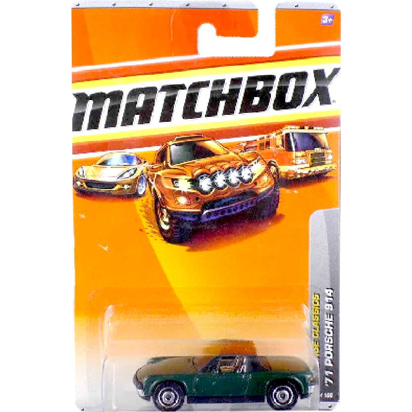 Coleção 2009 Matchbox 71 Porsche 914 series 16/100 T1535 escala 1/64 Raridade