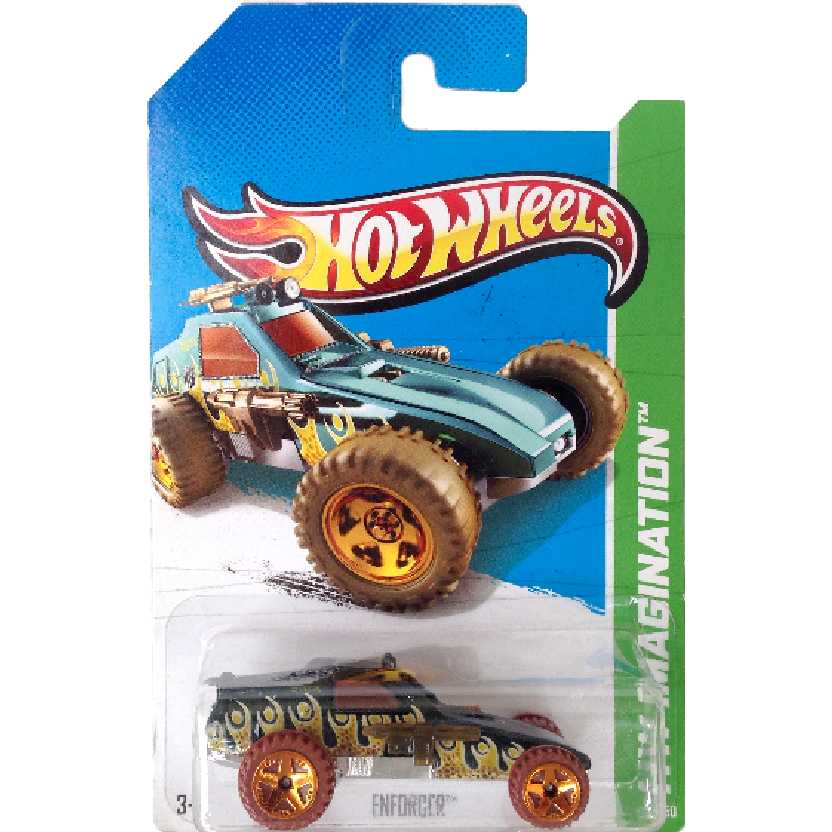 Coleção 2013 Hot Wheels Enforcer series 69/250 X1716 escala 1/64