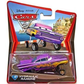 Coleção Carros 2 Filme Disney Hydraulic Ramone lançamento Cars II 2011