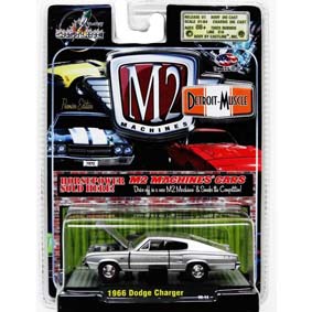Coleção de Carrinhos Miniaturas M2 1/64 Detroit-Muscle Dodge Charger (1966) R5 31600