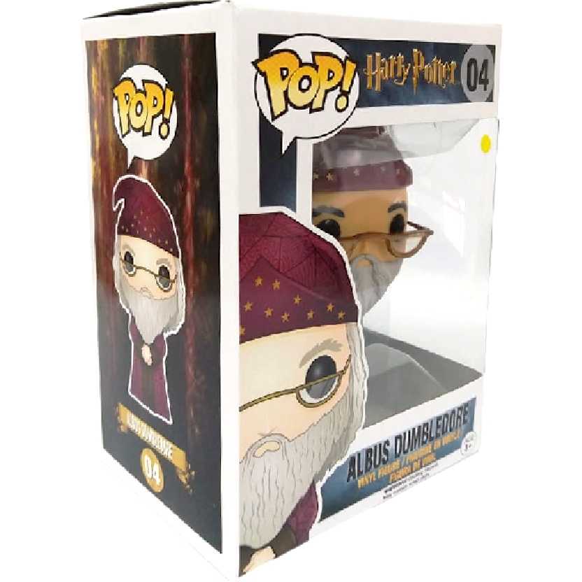 Coleção Funko POP! Harry Potter Albus Dumbledore vinyl figure número 04 original