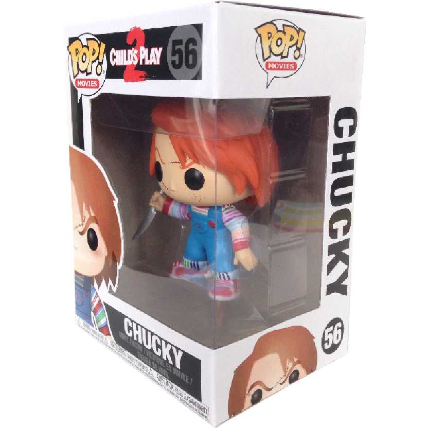 Coleção Funko POP Movies Chucky Brinquedo Assassino 2 Childs Play 2 número 56