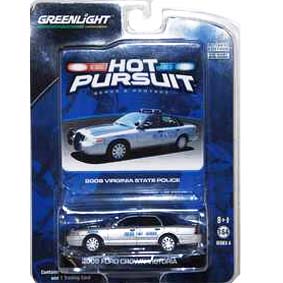 Coleção Greenlight Hot Pursuit Ford Crown V. Virginia Police (2008) R4 42610