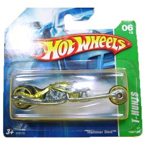 Coleção Hot Wheels 2007 Hammer Sled SUPER T Hunt$ Series 126 (raridades HW) K7617S