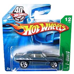 Coleção Hot Wheels 2008 69 Camaro SUPER T Hunt$ Series 172 (HW raros) M6978S