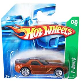 Coleção Hot Wheels 2008 Dodge Viper SUPER T Hunt$ Series 168 (raridades HW) M6974S