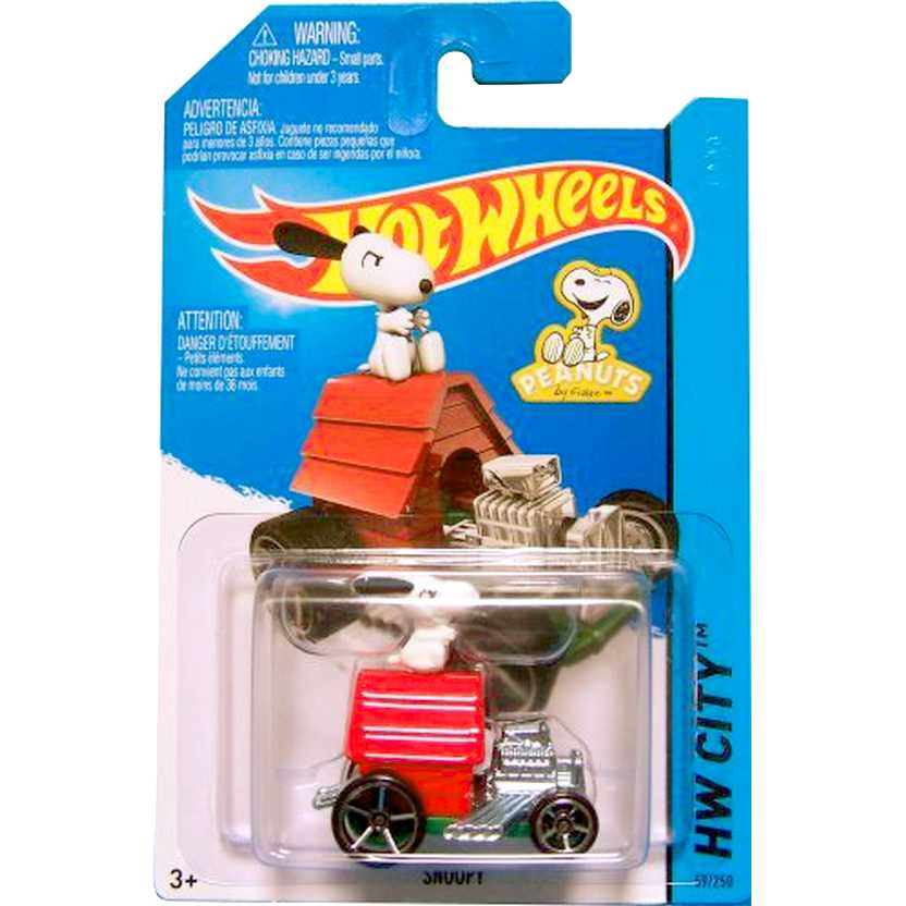 Coleção Hot Wheels 2015 Snoopy series 59/250 CFK19 escala 1/64