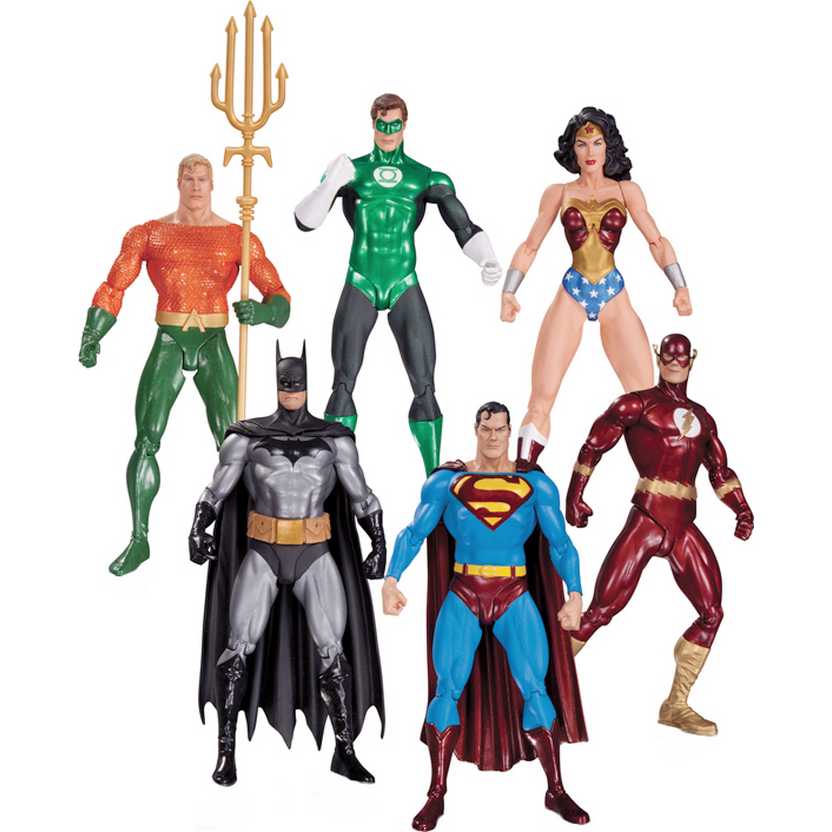 DC Collectibles Justice League (Liga da Justiça) Alex Ross Action Figures