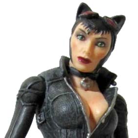 DC Direct Batman Arkham City Series 2 Catwoman Action Figure ( Mulher Gato )