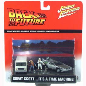 Poki - Regresso ao Futuro: Figura Doc Brown Delorean Presente