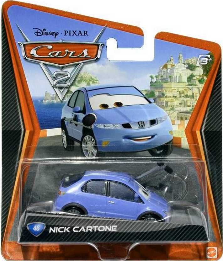 Disney Pixar Cars 2 Nick Cartone número 46 - Honda Civic Coupe