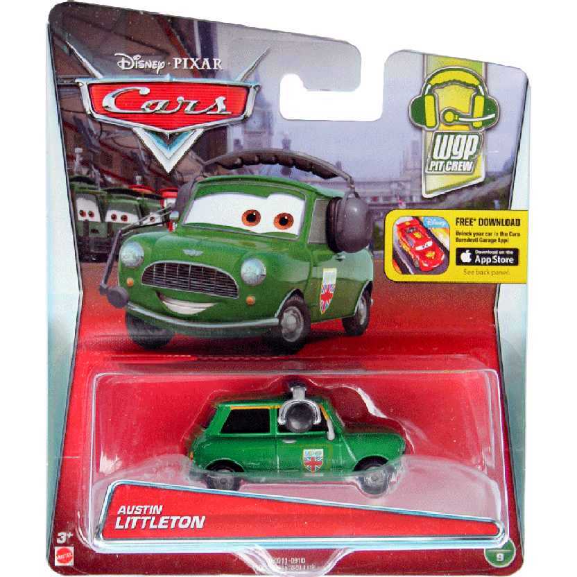 Disney Pixar Cars Austin Littleton Carros escala 1/55 WGP Pit Crew 5/9 