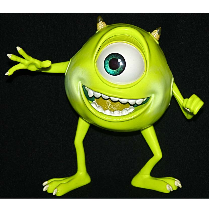 Disney Pixar Monsters Inc Mike Wazowski com som e movimento no olho (2001) Hasbro 