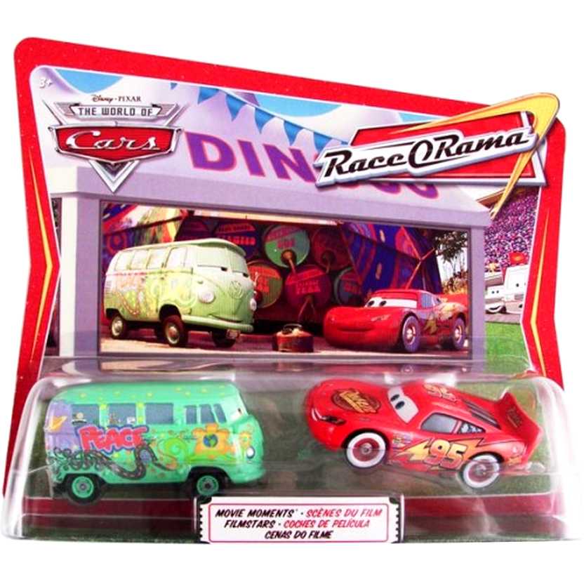 PISTA ELETRICA FILME CARROS DISNEY 2.9 METROS - Miniaturas colecionáveis  para a sua loja