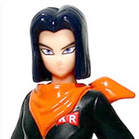 Dragon Ball Z Bonecos Bandai Real Works - Android 17 Special Trading Figure