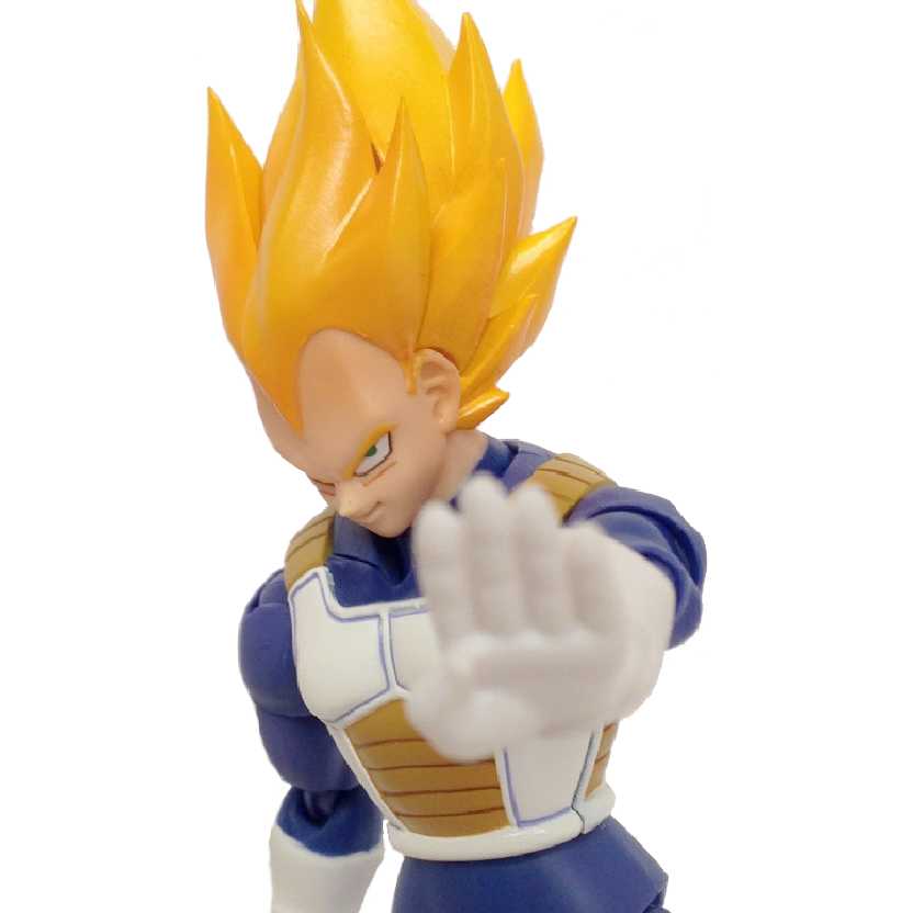 Vegeta Super Sayajin - Miniatura Colecionável Dragon Ball Super