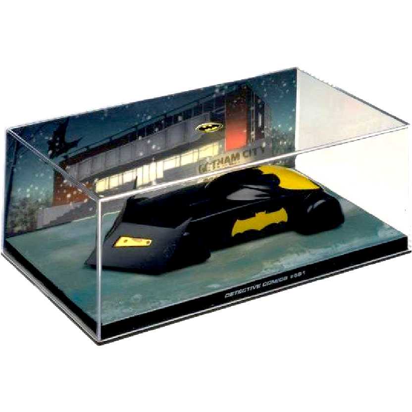 Eaglemoss DC Batman Batmobile Automobilia #31 Detective Comics #591 c/ caixa de acrílico