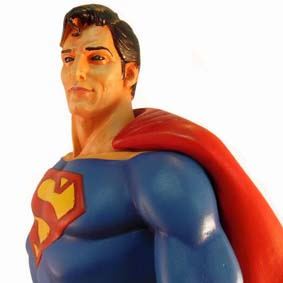 Estatua Do Superman Christopher Reeve Boneco Do Filme Super Homem Arte Em Miniaturas