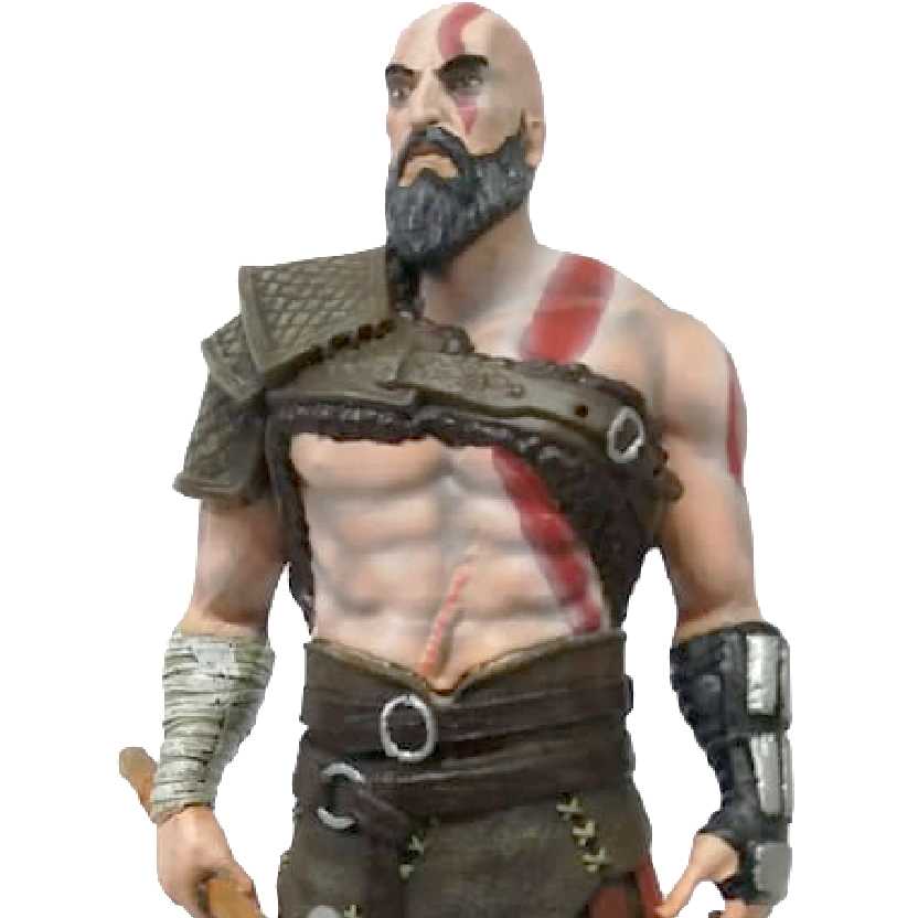 Estátua God of War 4 Kratos com machado