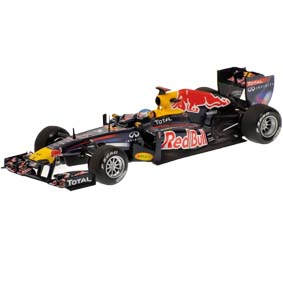 F1 Red Bull RB7 Renault Sebastian Vettel Campeão Mundial (2011) escala 1/43
