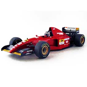 Ferrari 412T2 F1 V12 Gerard Berger número 28 (1995) Raridade na caixa