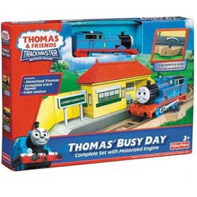 Ferrorama do Thomas - Busy Day 2 (c/ motor elétrico)