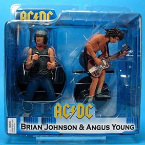 Figuras de Ação Compre na Loja Virtual Boneco AC/DC Angus Young e  Brian Johnson