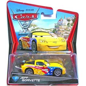 Filme Carros 2 Brinquedos Cars II Disney Pixar Jeff Gorvette