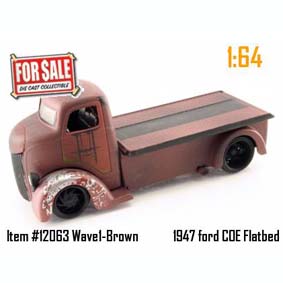 Ford COE Flatbed (1947) Jada Toys escala 1/64