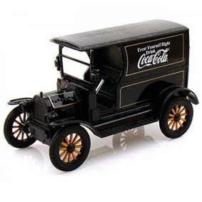 Ford Delivery Van Coca-Cola (1917) miniatura Motor City escala 1/24
