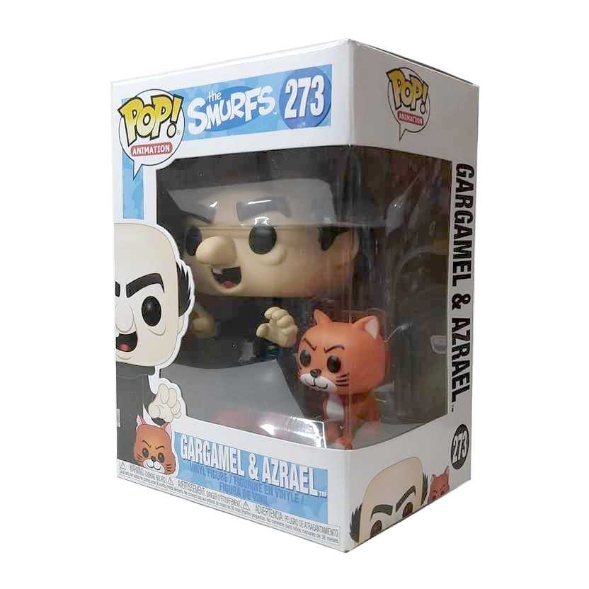Funko Pop Smurfs Gargamel With Azrael - 3.75 Inch Vinyl Figure
