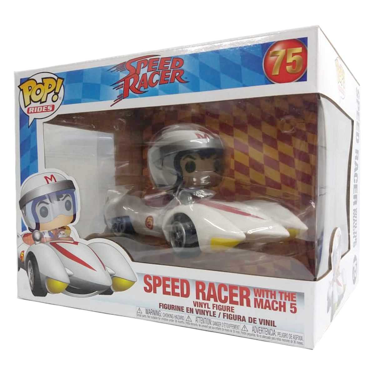 Funko Pop! Rides Speed Racer with The Mach 5 vinyl figure número 75 ...