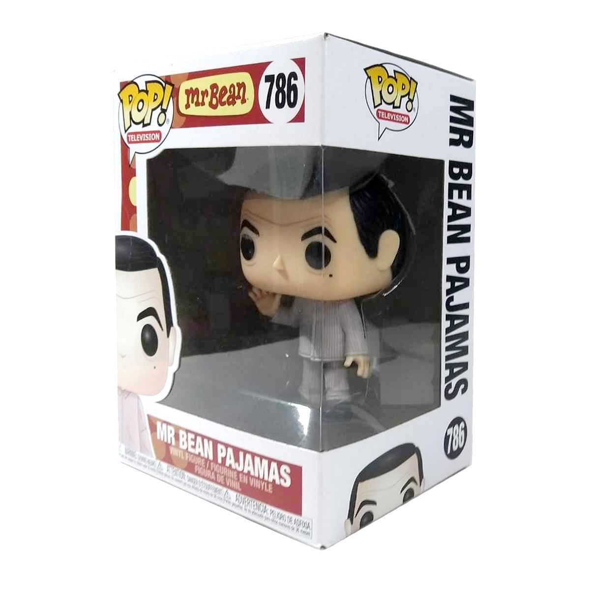 Funko Pop! Television TV Mister Bean de Pijama Mr Bean Pajamas vinyl figure  número 786 - Arte em Miniaturas