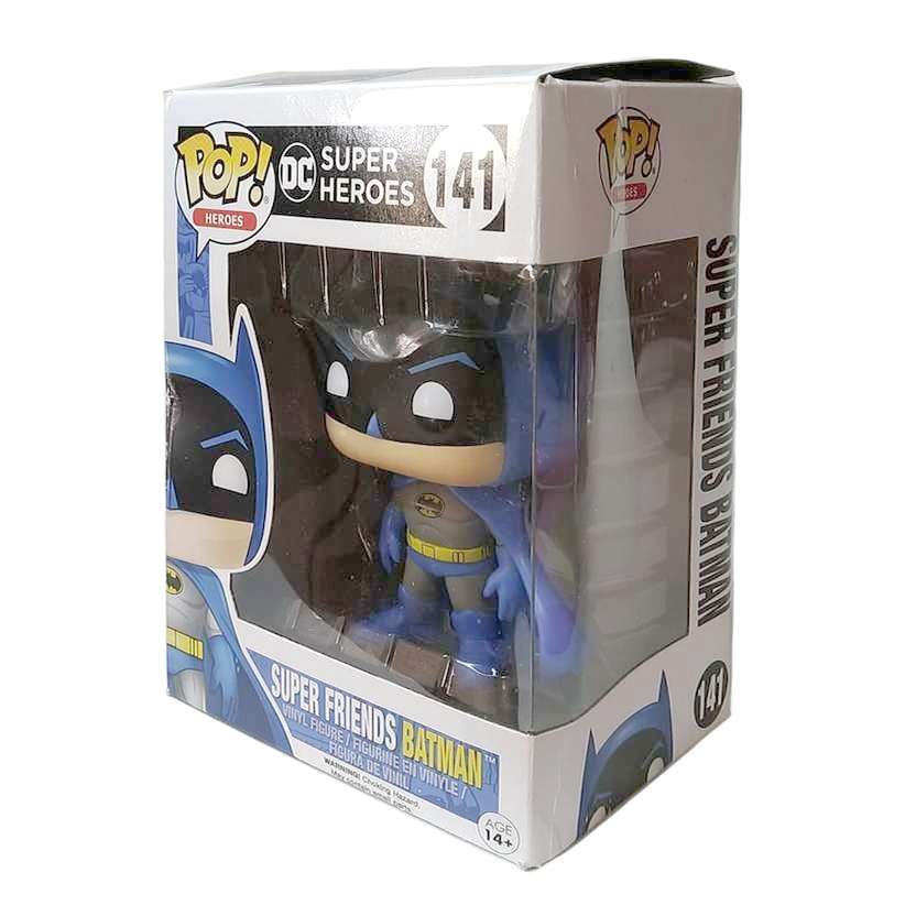 Funko Pop DC Super Heroes Super Friends Batman vinyl figure número 141 -  Arte em Miniaturas