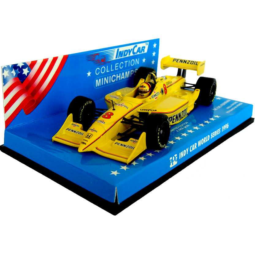 Fórmula Indy Hall Racing Reynard Honda (1996) Gil de Ferran - Minichamps escala 1/43
