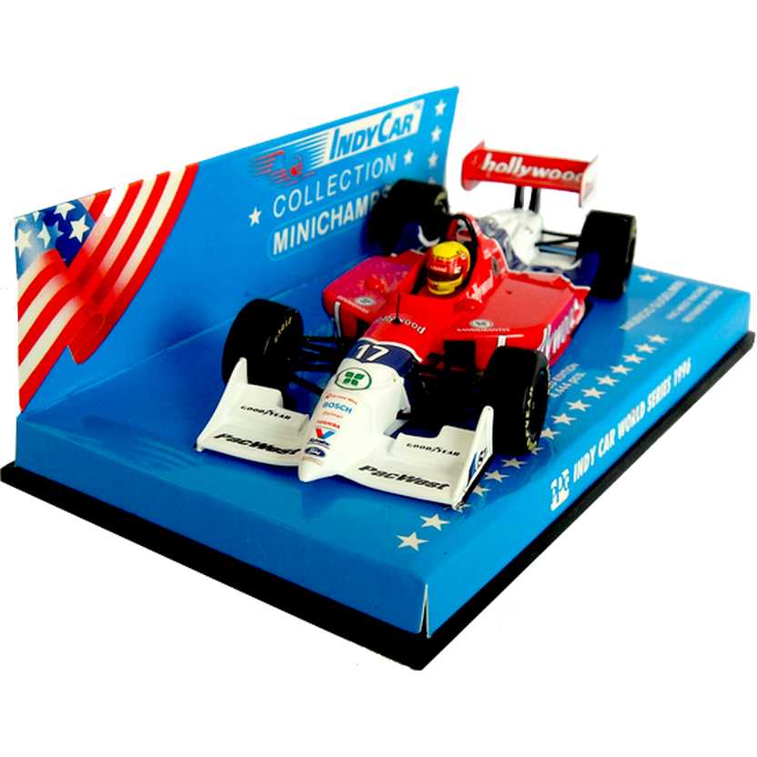 Fórmula Indy PAC West Racing Reynard Ford (1996) Mauricio Gugelmin - Minichamps escala 1/43