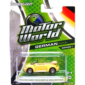 Greenlight 1/64 Motor World Collectibles VW New Beetle conversível R6 96060