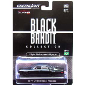 Greenlight Black Bandit Collectibles Dodge Royal Monaco (1977) 1/64 R6 27670