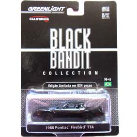 Greenlight Collectibles Black Bandit Pontiac Firebird (1980) série 6 1/64 R6 27670