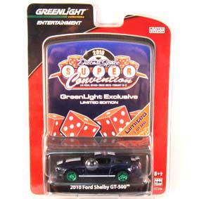 Greenlight Collectibles :: Exclusive Green Machine 1 of 96 Shelby GT-500 (2010) Raro