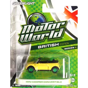 Greenlight Motor World Green Machine série 6 :: Mini Cooper Conv. R6 96060 1/64