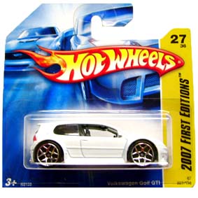 Guia 2007 Hot Wheels Volkswagen Golf GTI K6159 series 27/36 027/156