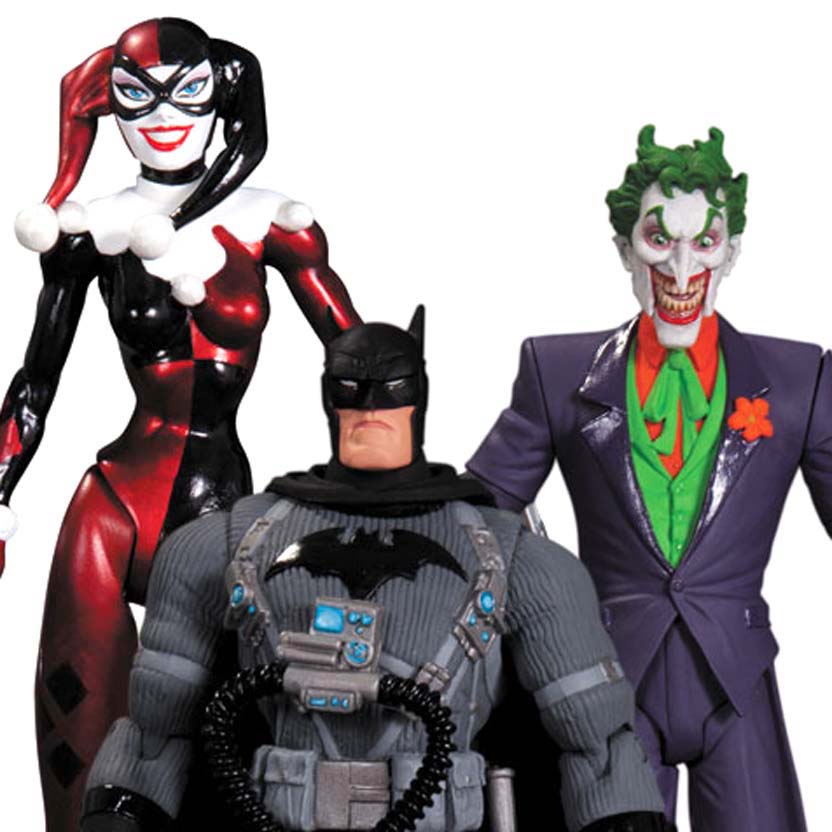 Harley Quin, Stealth Batman e Joker - Batman Hush DC Collectibles Action Figures