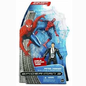 Homem Aranha 3 - Peter Parker Quick Change to Spiderman 