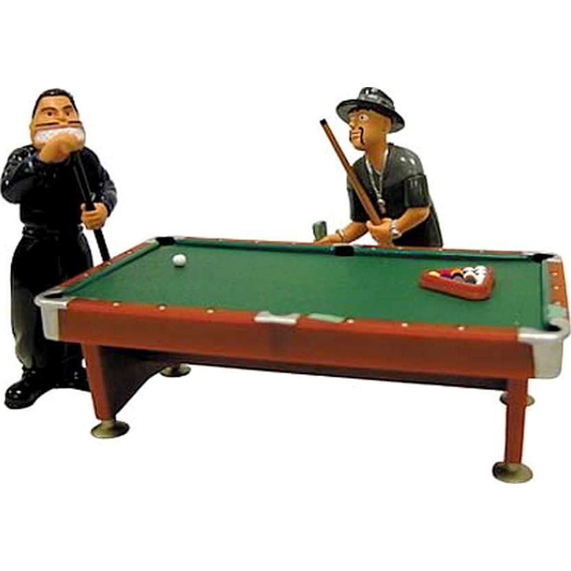 Homies Collectors Series Figures Set #1 Pool Hall